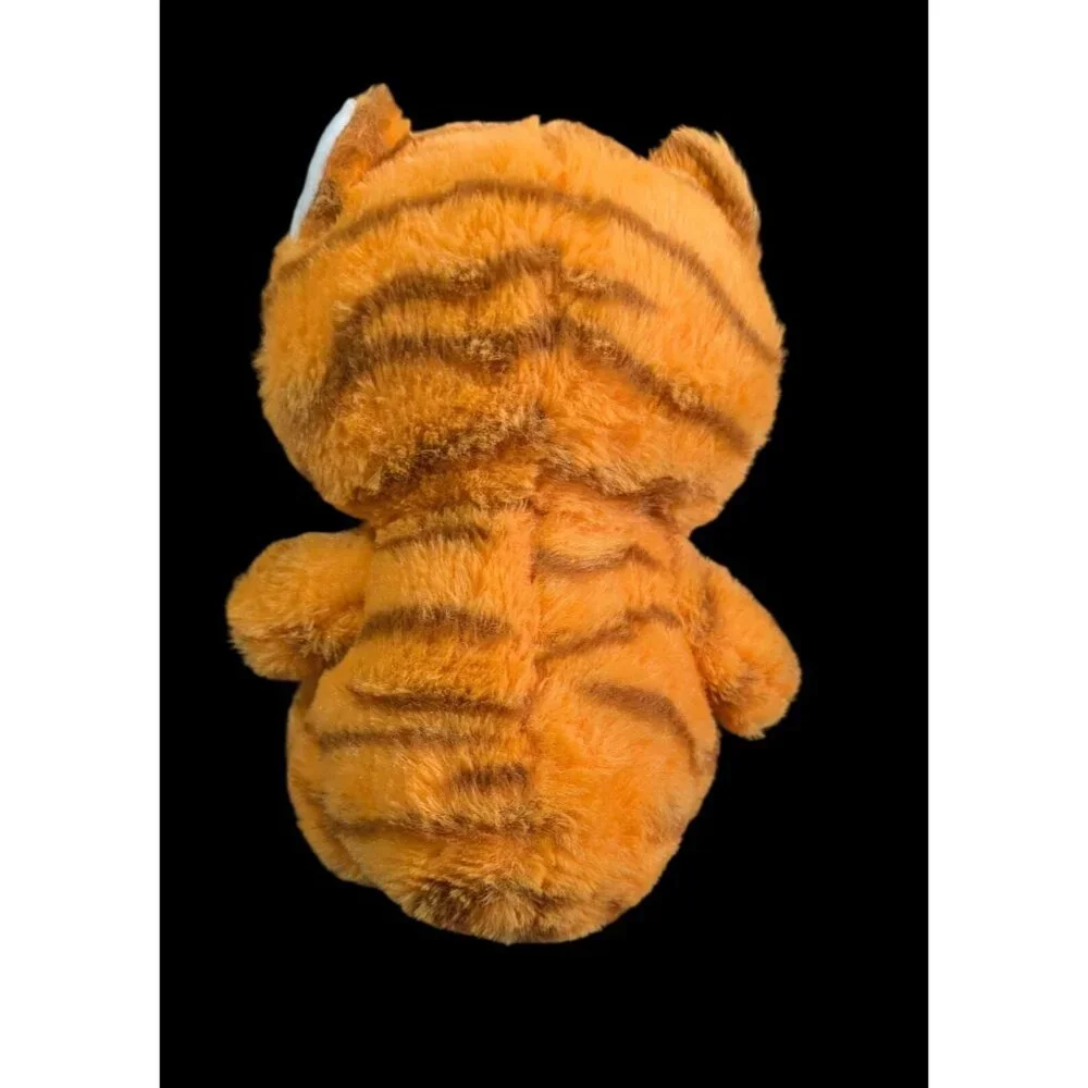 Peek A Boo Plush Yellow Duck In Tiger Costume 9
